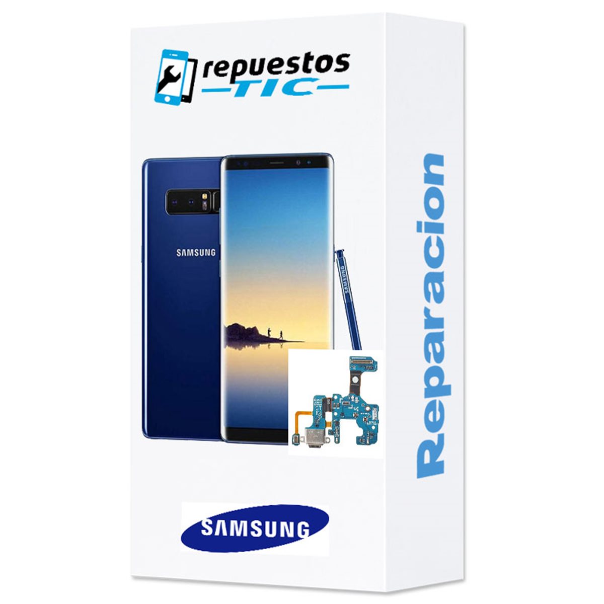 Reparacion/ cambio Conector de carga Samsung Galaxy Note 8 N950F