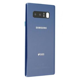 Tapa trasera original Dual SIM Samsung Galaxy Note 8 N950F Azul