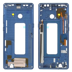 Chasis intermedio marco central Samsung Galaxy Note 8 N950F Azul