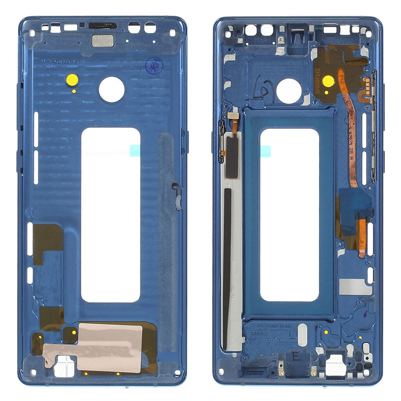 Chasis intermedio marco central Samsung Galaxy Note 8 N950F Azul