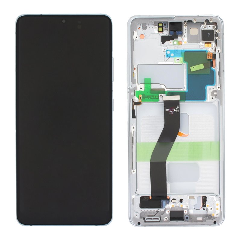 Pantalla completa original Samsung Galaxy S21 Ultra 5g G998B Plata