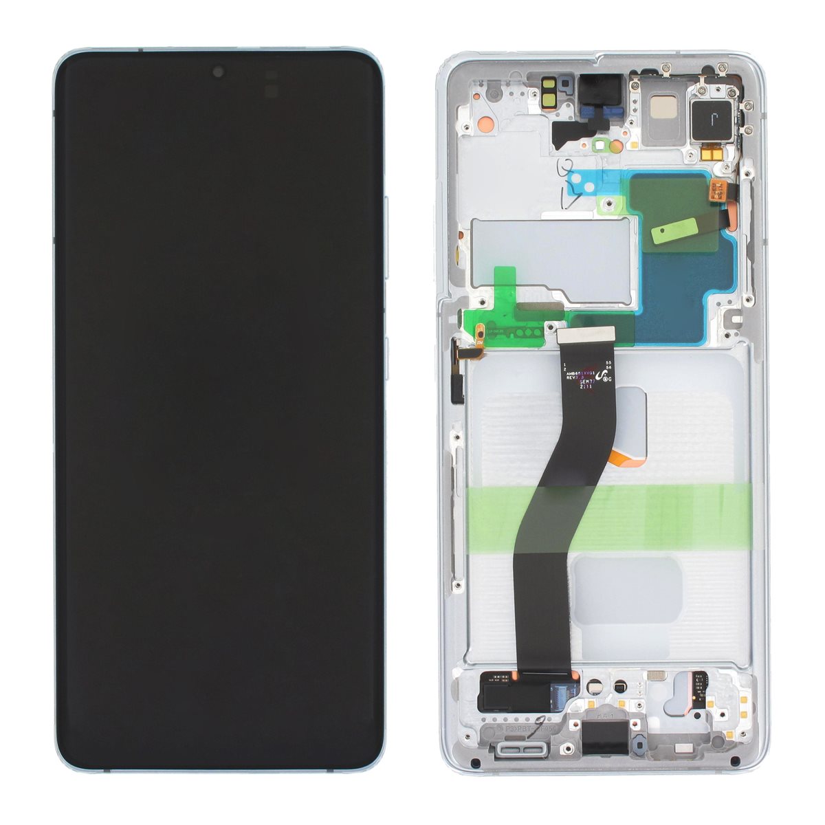 Pantalla completa original Samsung Galaxy S21 Ultra 5g G998B Plata