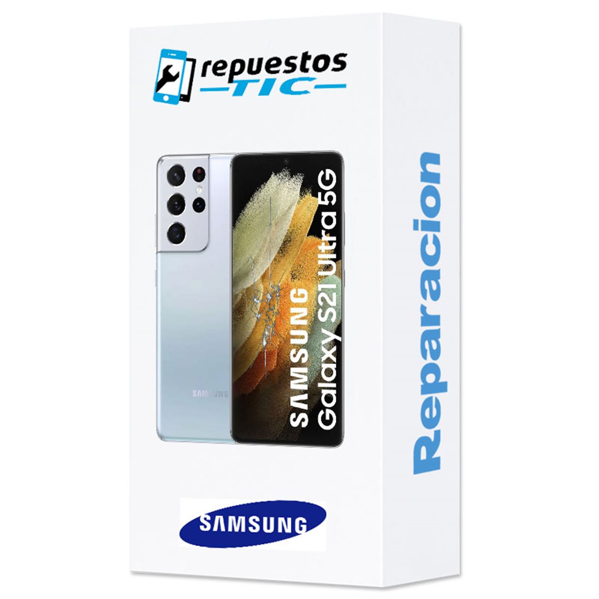 Reparacion/ cambio Pantalla completa original Samsung Galaxy S21 Ultra 5g G998B