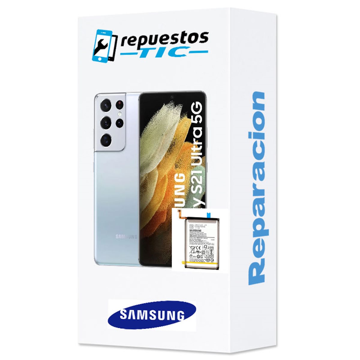Reparacion/ cambio Bateria original Samsung Galaxy S21 Ultra 5g G998B