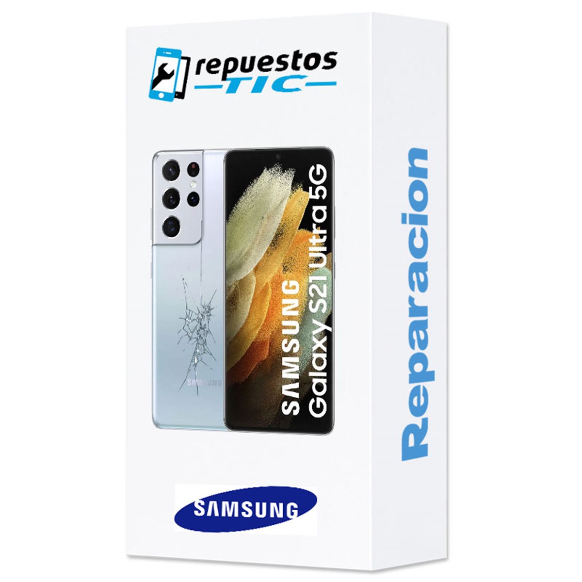 Reparacion/ cambio Tapa trasera original Samsung Galaxy S21 Ultra 5g G998B