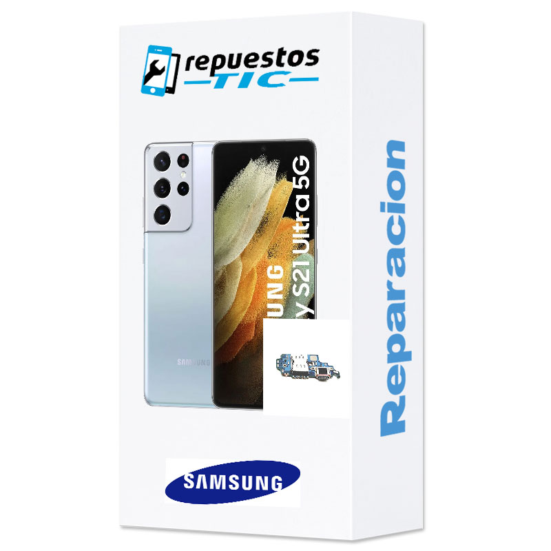 Reparacion/ cambio Lector SIM Samsung Galaxy S21 Ultra 5g G998B