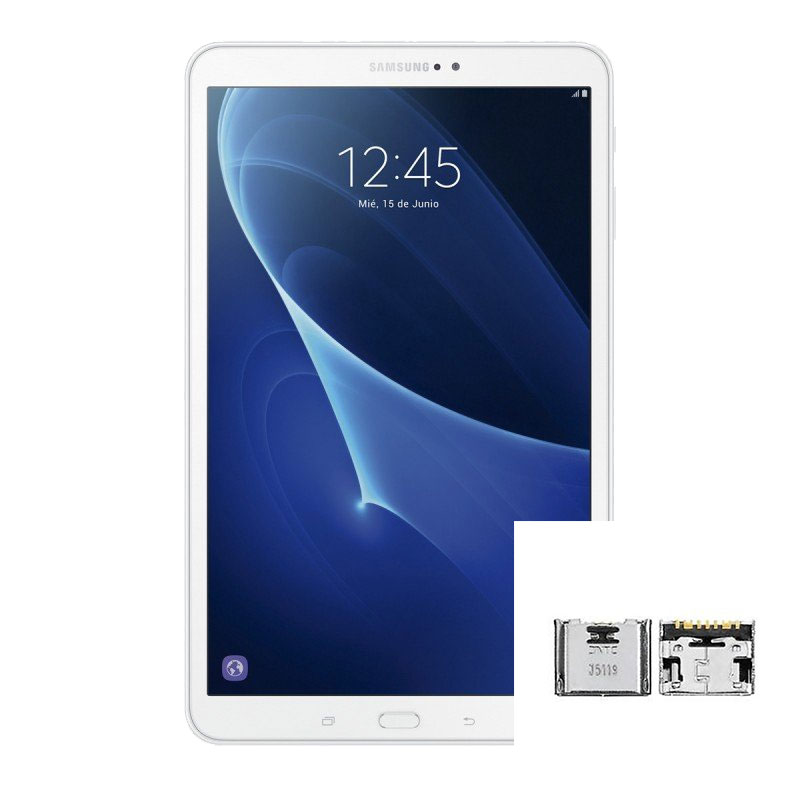 Reparacion/ cambio Conector de carga Samsung Galaxy Tab A 2016 T580