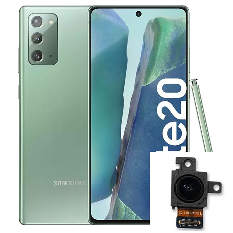 Reparacion/ cambio Camara trasera gran angular original Samsung Galaxy Note 20/ 20 5g  N980 N981