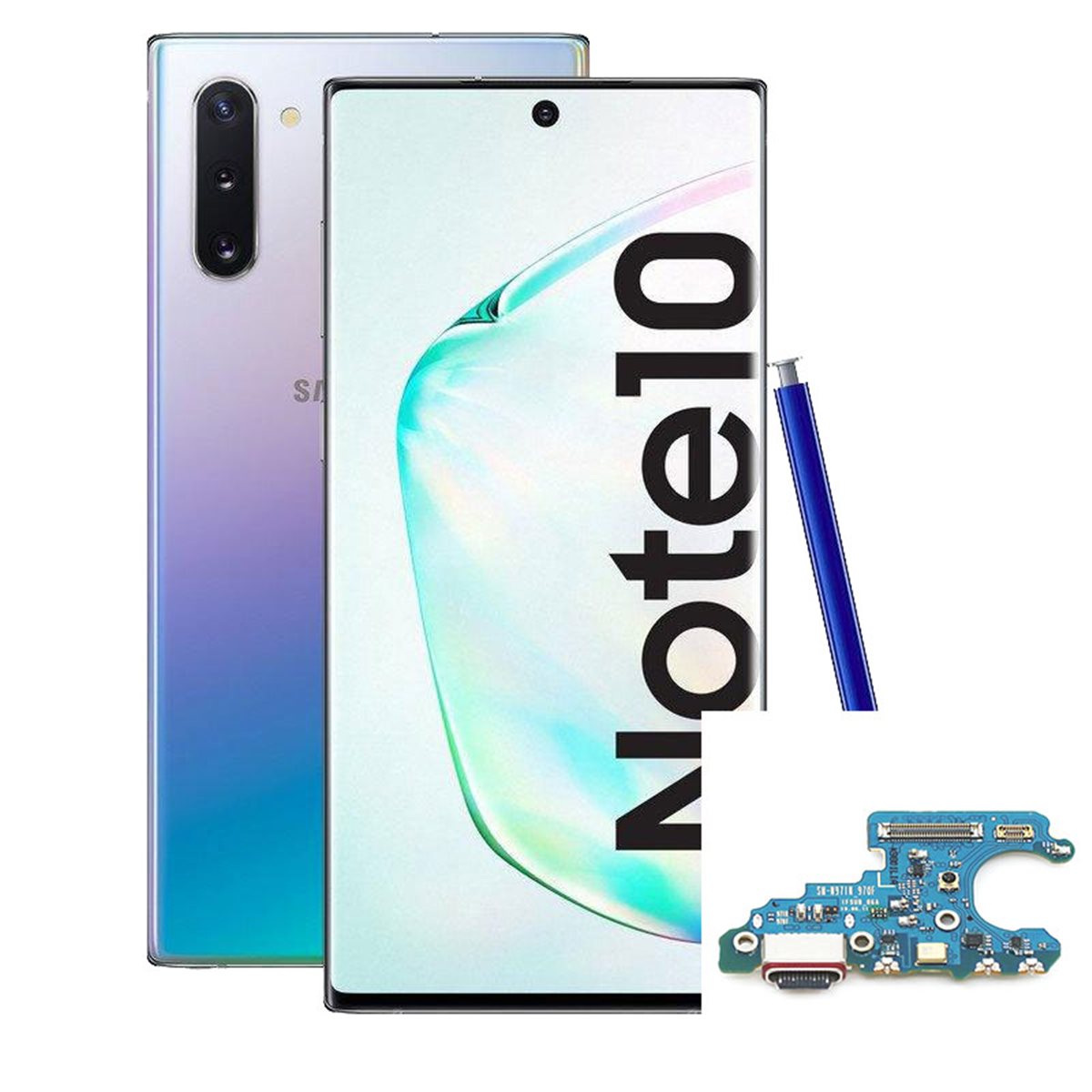 Reparacion/ cambio Modulo conector de carga y micro original Samsung Galaxy Note 10 N970