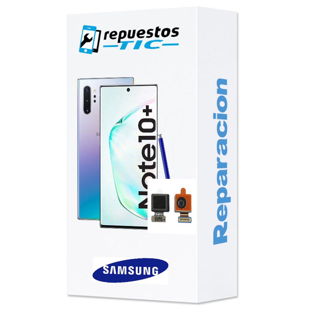 Reparacion/ cambio Camara delantera frontal original Samsung Galaxy Note 10 N970