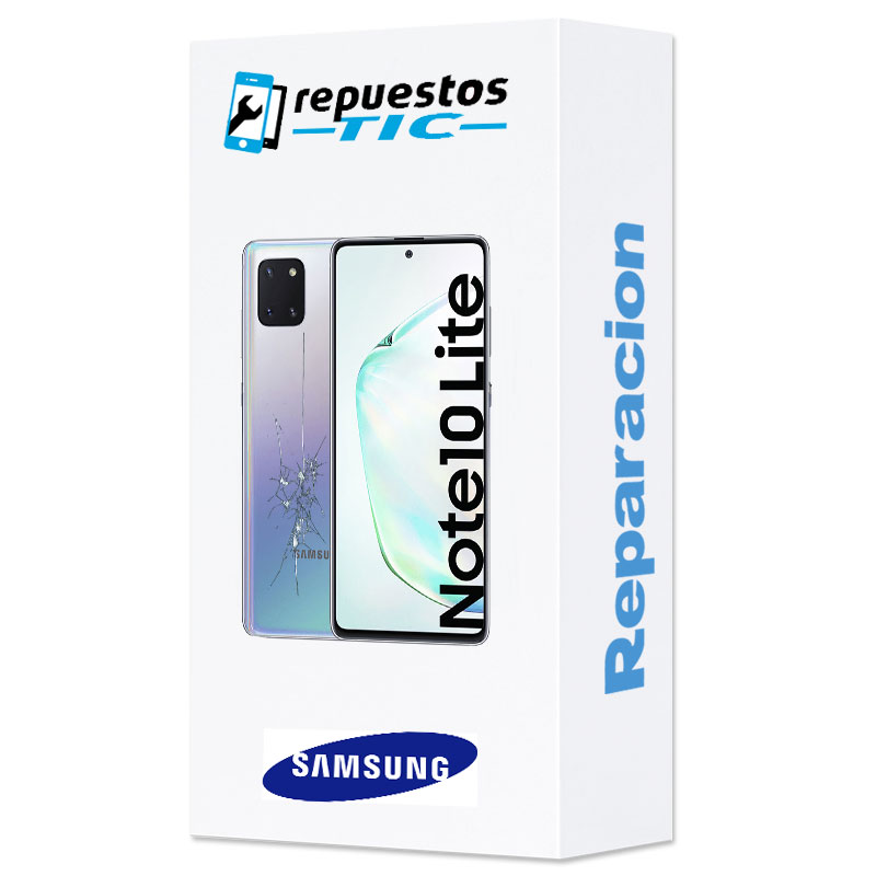 Reparacion/ cambio Tapa trasera original Samsung Galaxy Note 10 N970 Negro