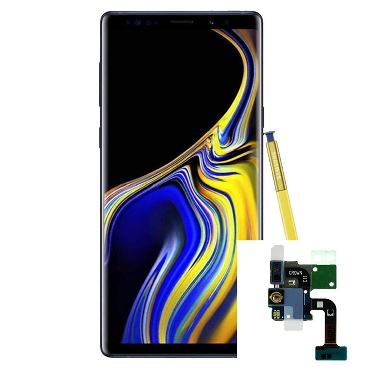 Reparacion/ cambio Sensor de proximidad con flash led original Samsung Galaxy Note 9