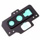 Placa y lente embellecedor de camara trasera original Samsung Galaxy Note 9 N960 Preto