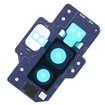 Placa y lente embellecedor de camara trasera original Samsung Galaxy Note 9 N960 Azul