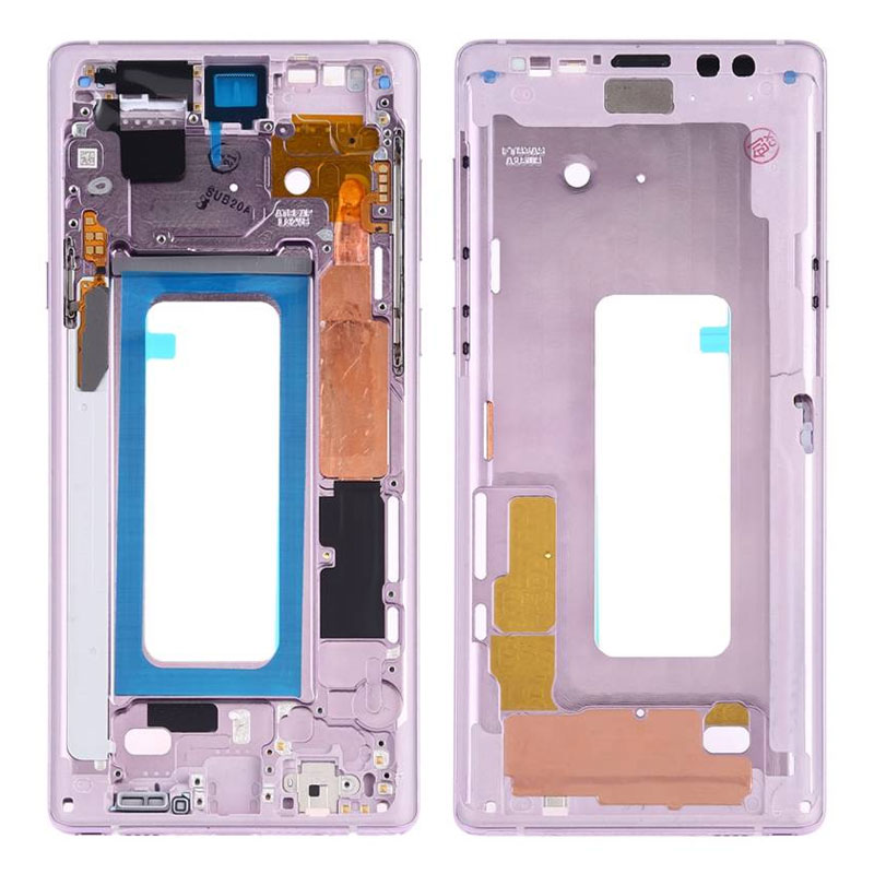 Chasis Intermedio marco central Samsung Galaxy Note 9 N960 Morado