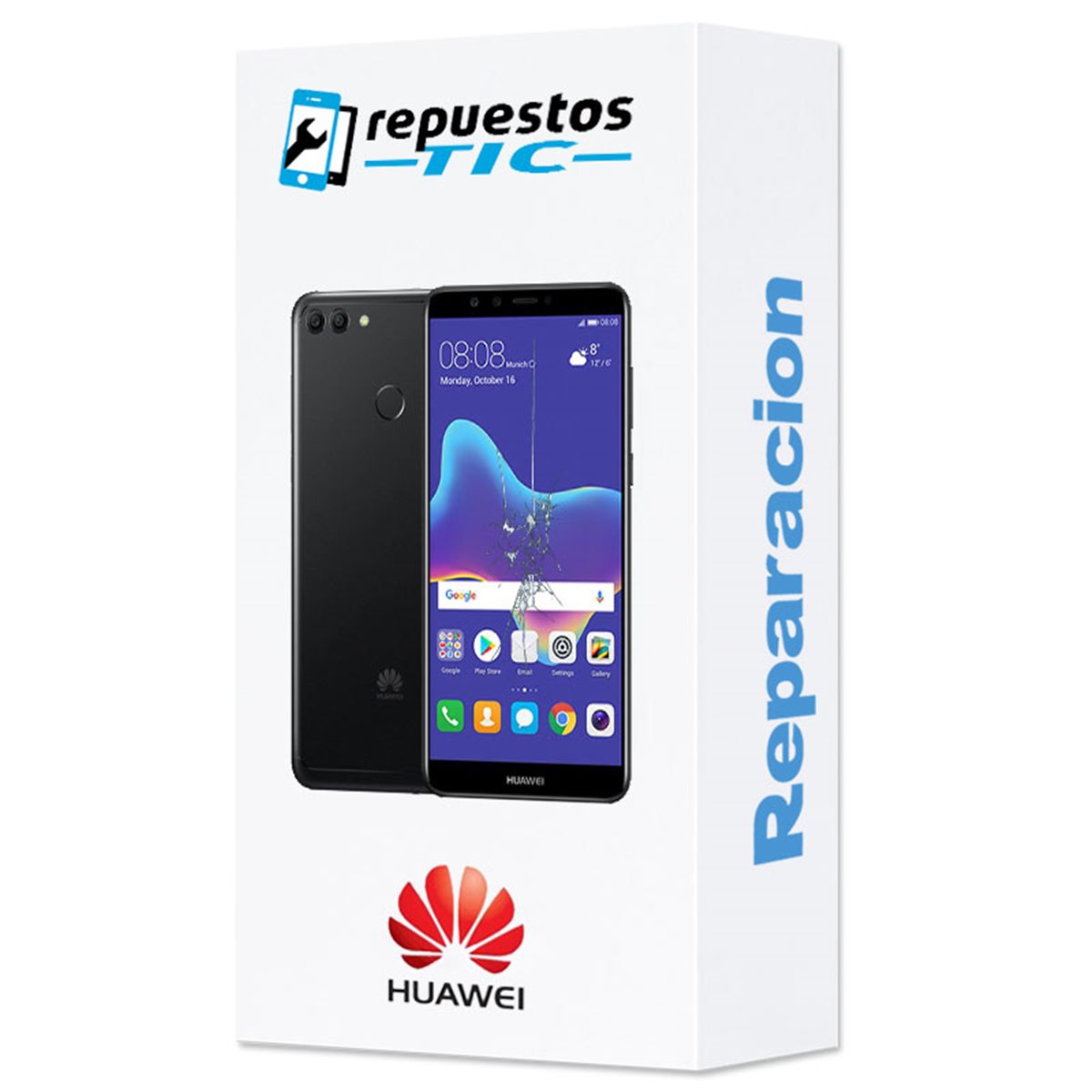 Reparacion/ cambio Pantalla completa Huawei Y9 2018
