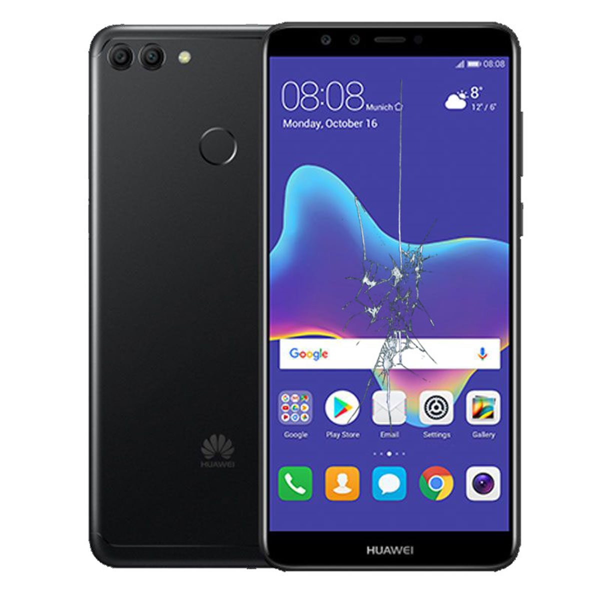 Reparacion/ cambio Pantalla completa Huawei Y9 2018