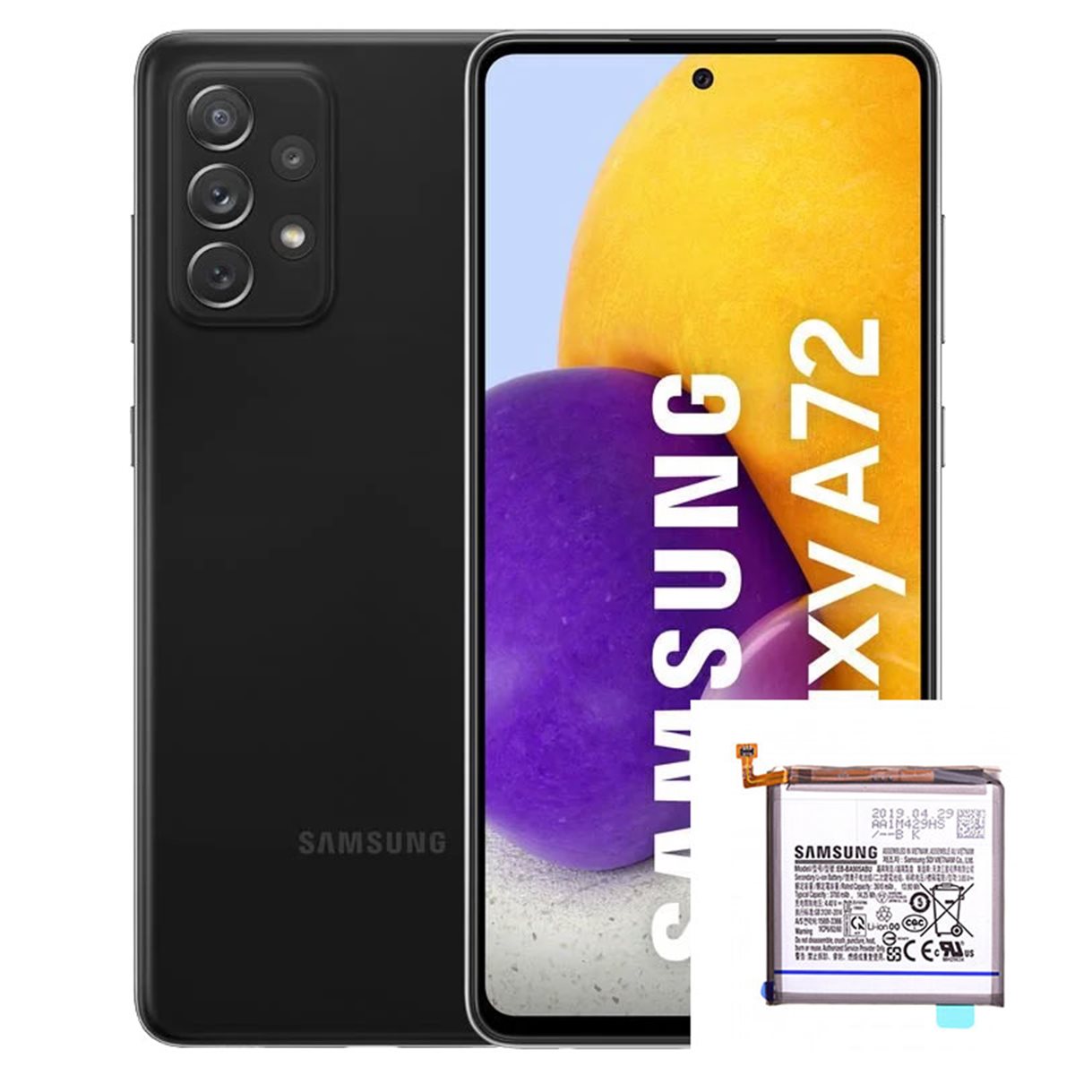 Reparacion/ cambio Bateria original Samsung Galaxy A72 A725/ 5G A726B