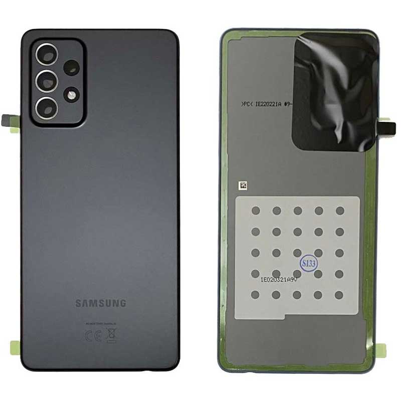 Tapa trasera original Samsung Galaxy A72 A725/ 5G A726B Negro