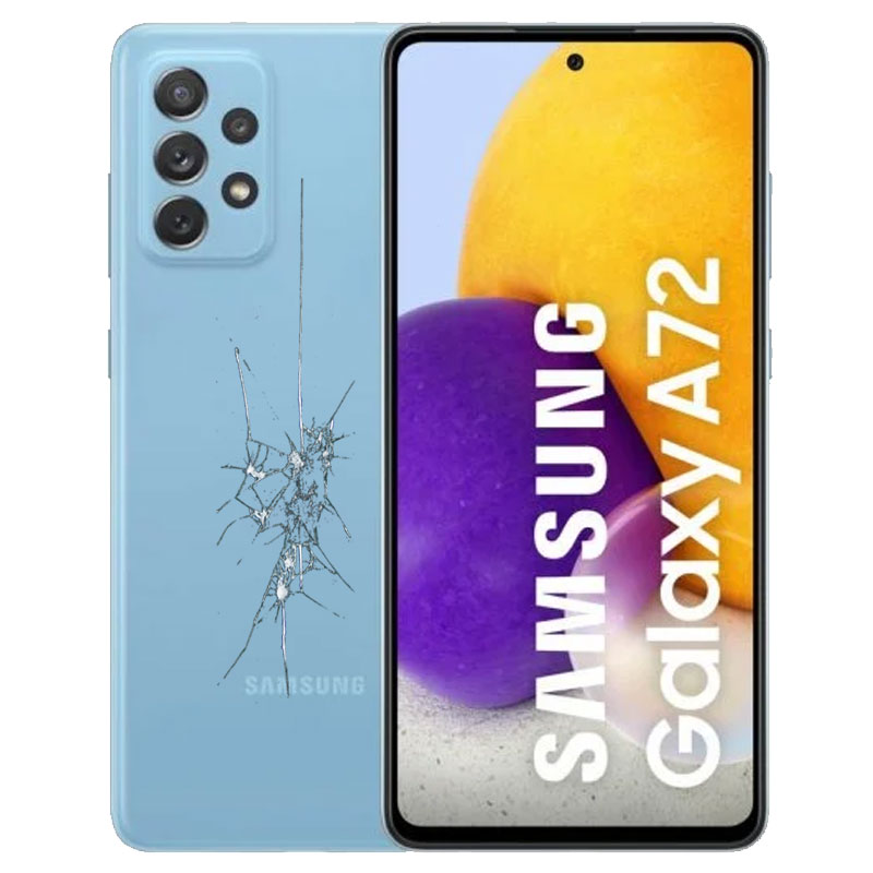 Reparacion/ cambio Tapa trasera Samsung Galaxy A72 A725 / 5G A726B