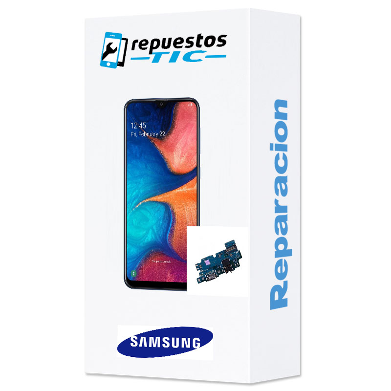 Reparacion/ cambio Modulo conector de carga y micro Samung Galaxy A20 A205