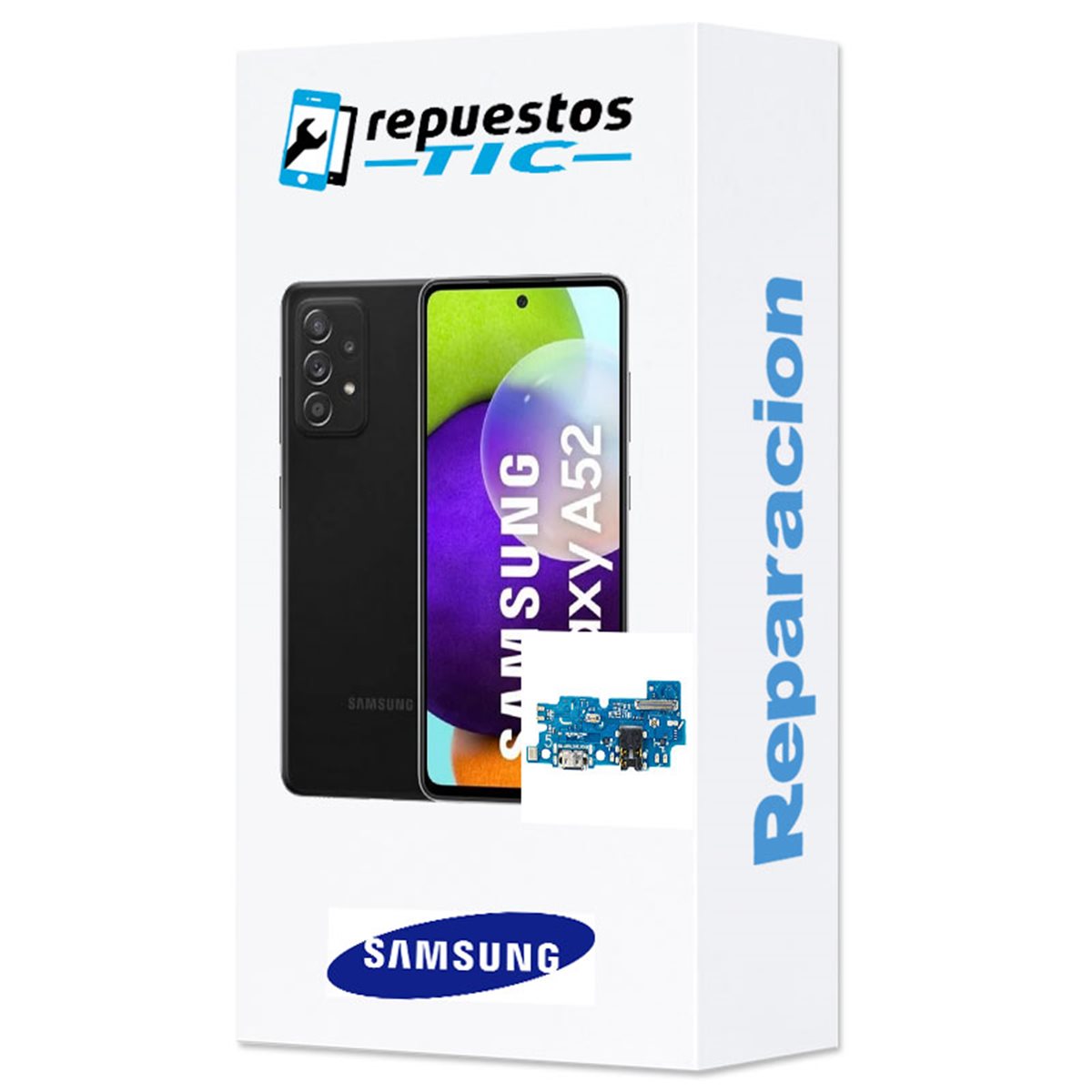 Reparacion/ cambio Modulo conector de carga y micro Samsung Galaxy A52 4G A525 