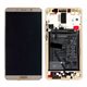 Pantalla completa original con marco + bateria Huawei Mate 10  Marron