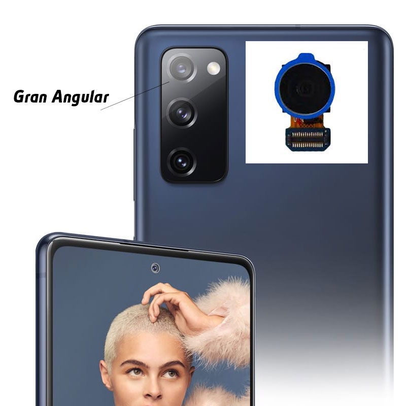 Camara trasera original gran angular (ultra wide)Samsung Galaxy S20 FE 5G G781
