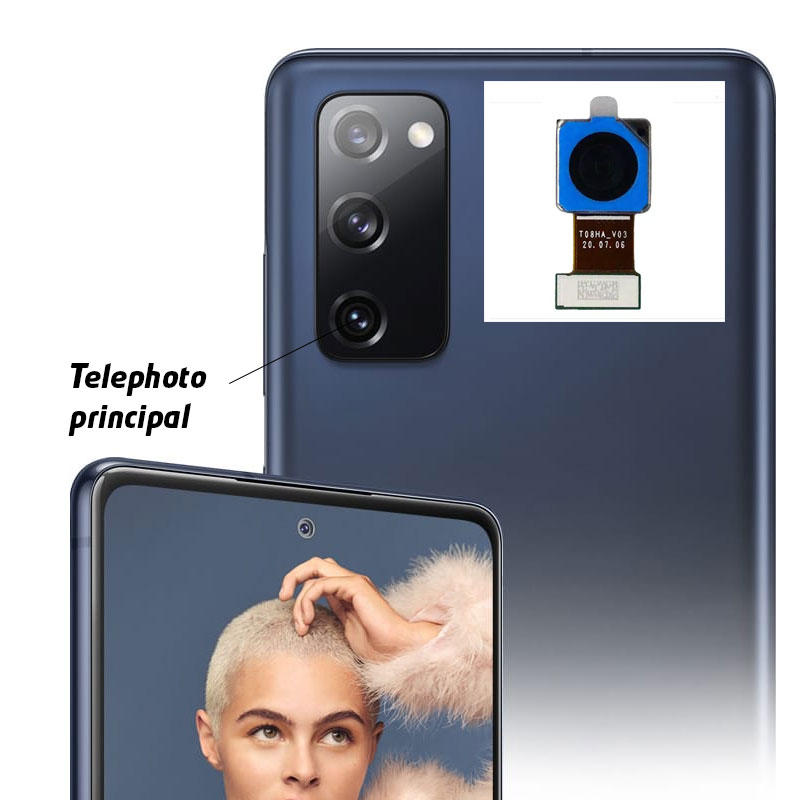 Camara trasera original telephoto Samsung Galaxy S20 FE 5G G781