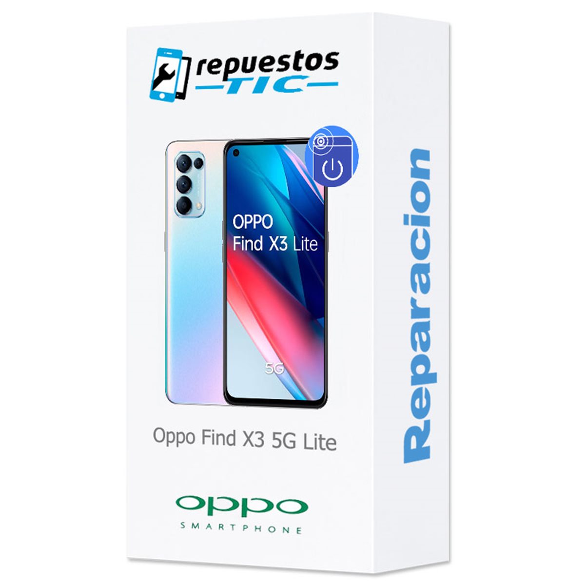 Reparacion/ cambio Sensor de proximidad Oppo Find X3 5G Neo