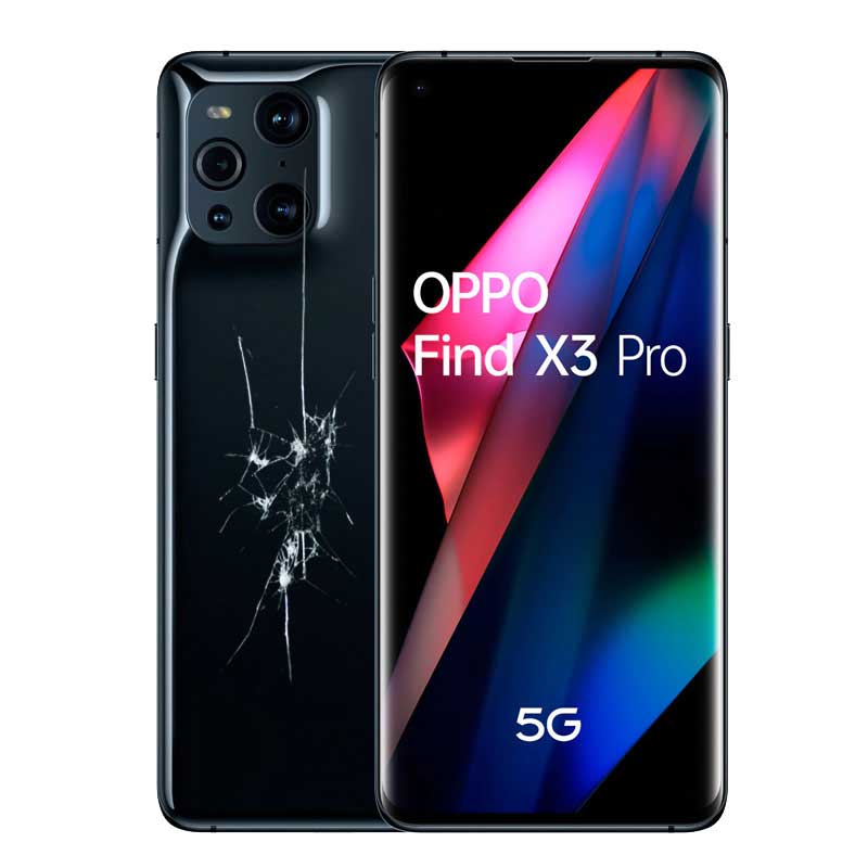Reparacion/ cambio Tapa trasera Oppo Find X3 5G Pro