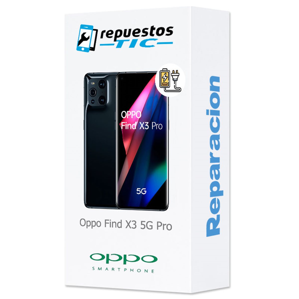 Reparacion/ cambio Conector de carga Oppo Find X3 5G Pro