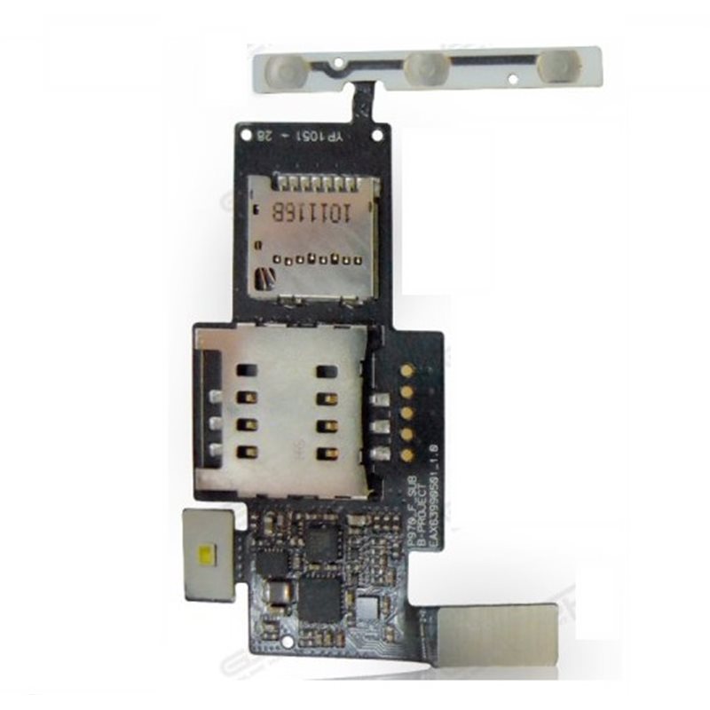 Flex Lector SIM y Micro SD LG Optimus Black P970