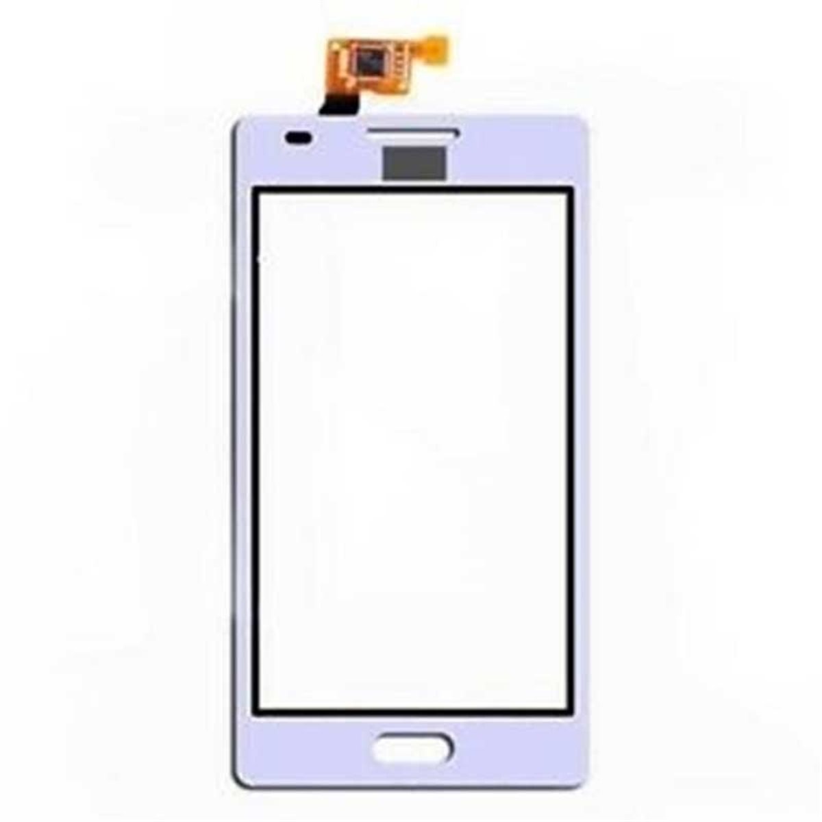 Tactil con marco LG Optimus L5 E610 Blanco