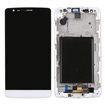 Pantalla completa con marco LG G3 Vigor (D725)  Blanco