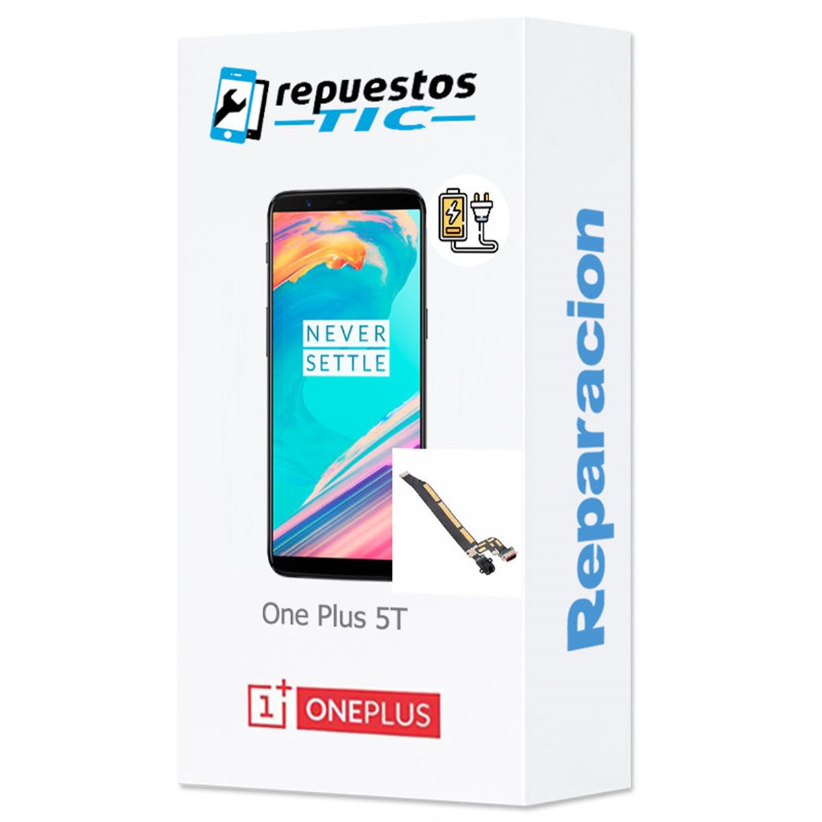 Reparacion/ cambio Conector de carga One Plus 5T
