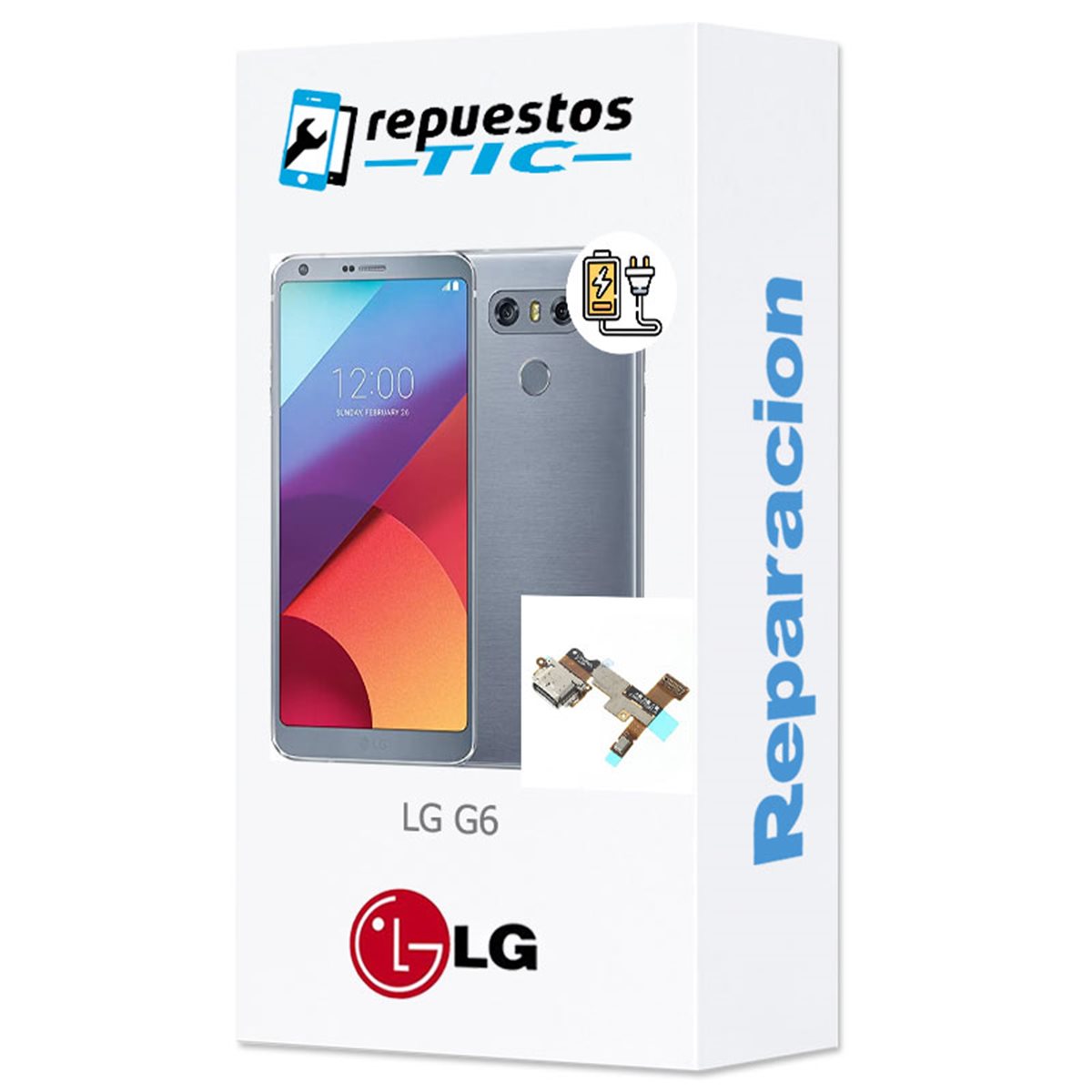 Reparacion/ cambio Conector de carga LG G6, H870