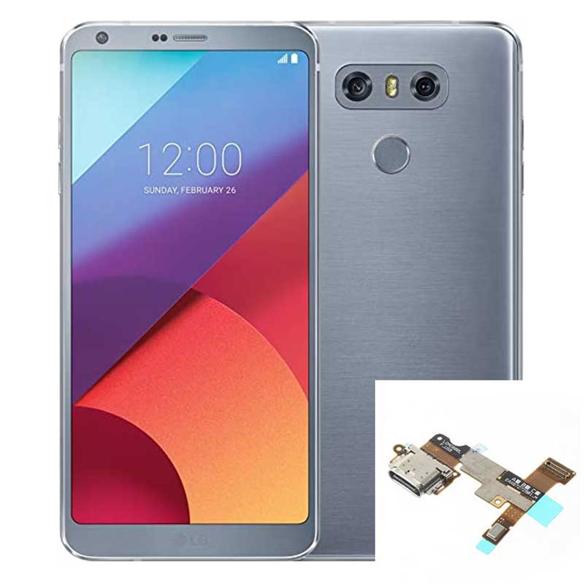 Reparacion/ cambio Conector de carga LG G6, H870