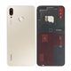 Tapa trasera con lector de huellas + lente original Huawei P20 Lite Oro
