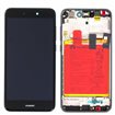 Pantalla completa original con marco + bateria Huawei Ascend P8 Lite 2017 Negro