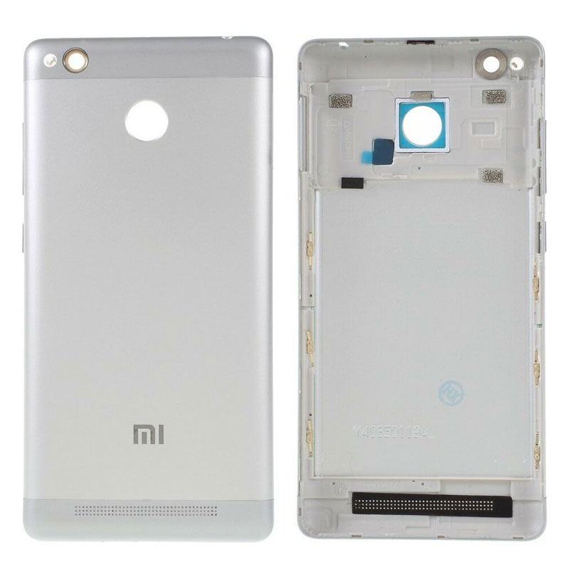 Tapa trasera Xiaomi Redmi 3s Plata