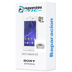 Reparacion/ cambio Conector de carga Sony Xperia E3 D2203