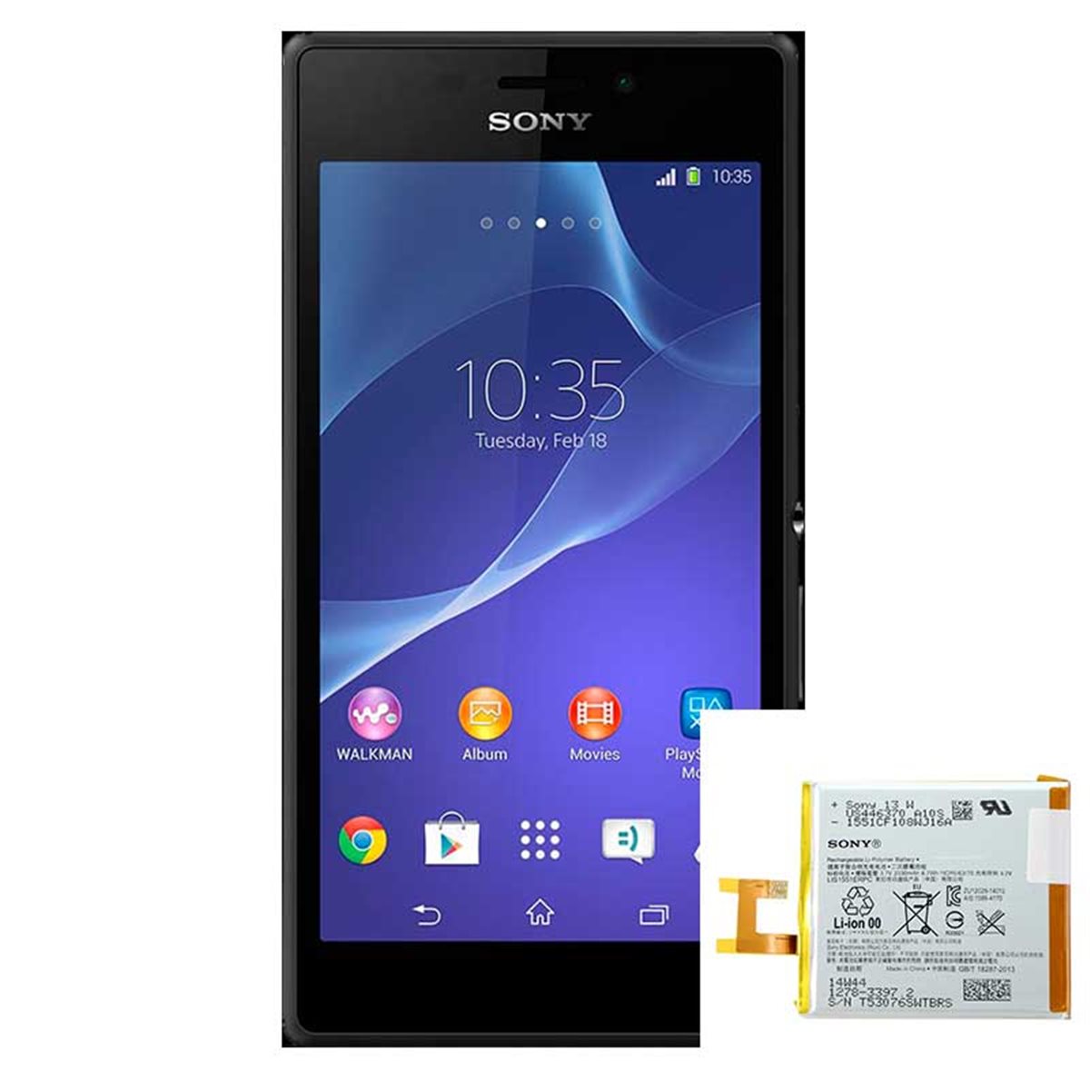 Reparacion/ cambio Bateria Sony Xperia M2 Aqua D2403