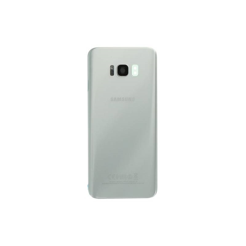 Tapa trasera original Plata Samsung Galaxy S8 Plus G955F con  lente