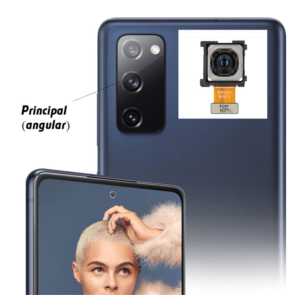 Reparacion/ cambio Camara trasera Samsung Galaxy S20 FE 5G G781