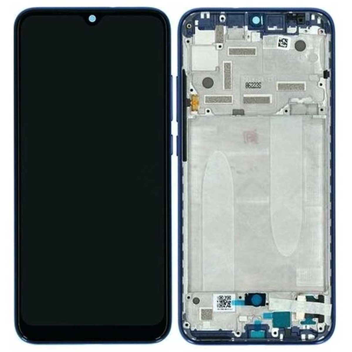 Pantalla completa original con marco Xiaomi Mi A3 Azul