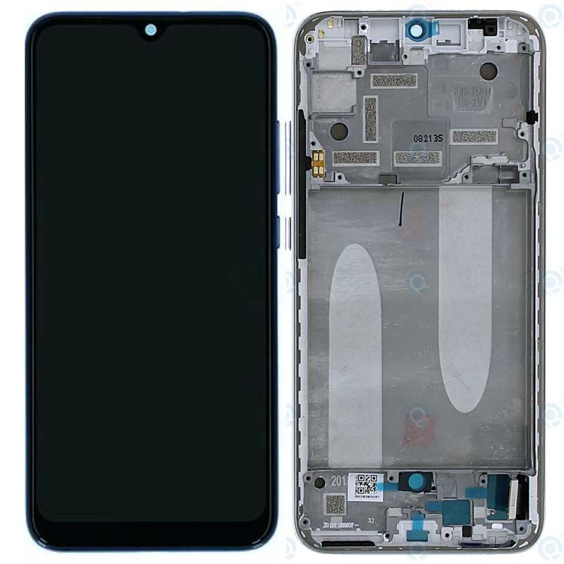 Pantalla completa original con marco Xiaomi Mi A3 Negro