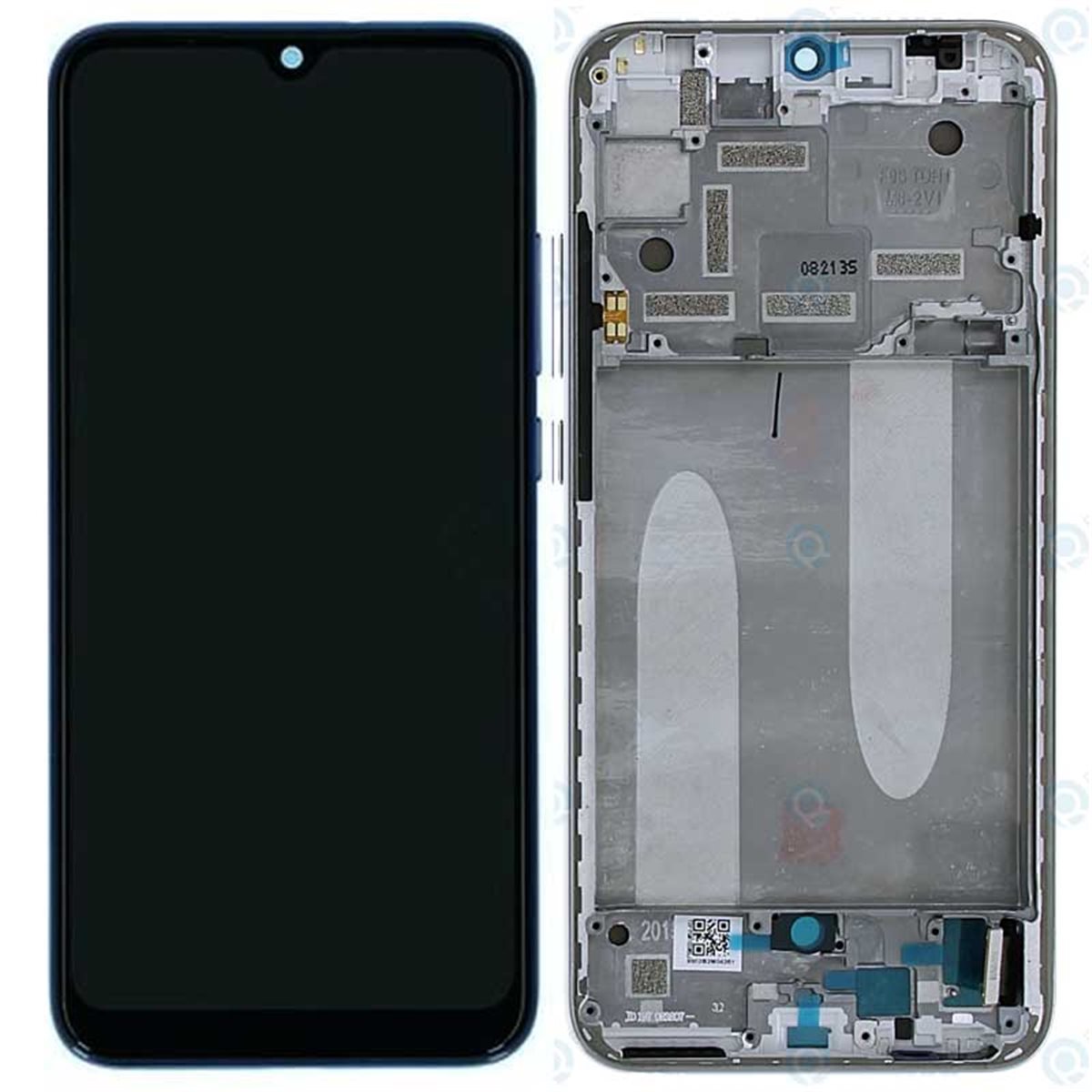 Pantalla completa original con marco Xiaomi Mi A3 Negro
