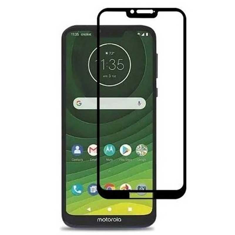 Protector pantalla cristal templado  Motorola Moto G7 Power Negro