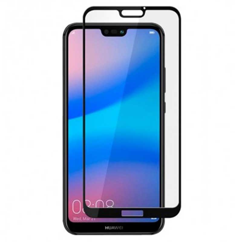 Protector pantalla cristal templado  Huawei P20 Lite Negro